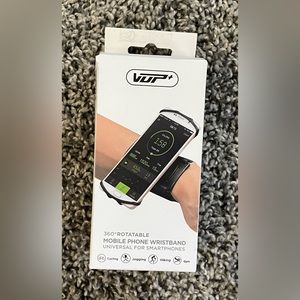 VUP 360 Rotatable Mobile Phone Wristband Universal For Smartphones Running Gym